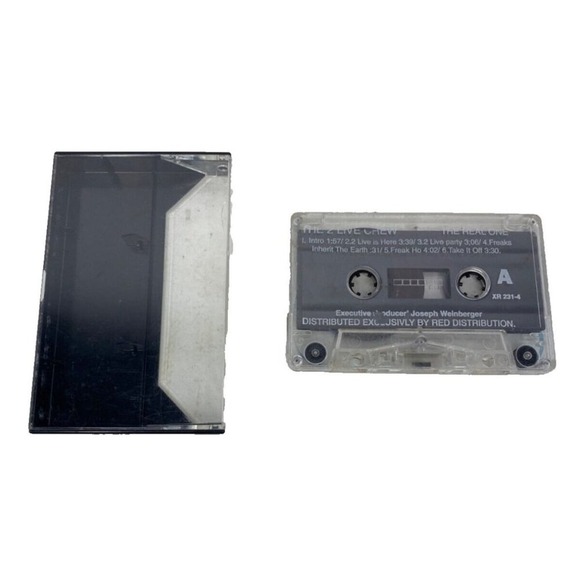 The 2 Live Crew The Real One Cassette Tape Vtg 1998 Southern Miami Bass Hip-Hop - Picture 1 of 5
